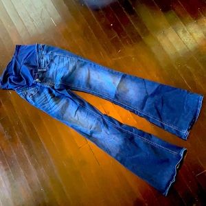 Maternity flare jeans